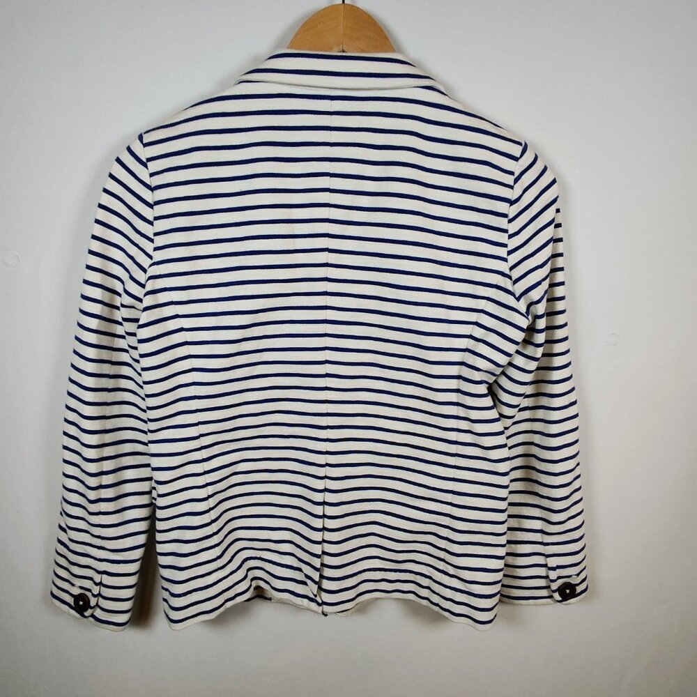 J. Crew‎ Maritime Women's Small Striped Blazer - Picture 3 of 13